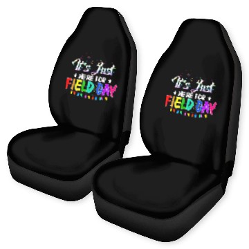 Discover Field Day Quote Slogan Student Child Kid Coachs Fun Car Seat Covers
