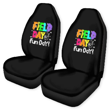 Discover Field Trip Fun Day 2for Adults Teacher Math Teacher Men Car Seat Covers