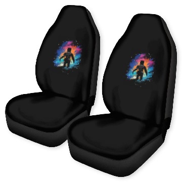 Discover Astronaut Floating in Space Spaceman Galaxy Cosmos Astronomy 21 Zip Car Seat Covers