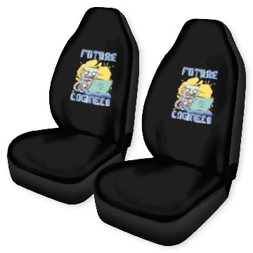 Discover Robotics Robot Future Engineer Zip Car Seat Covers