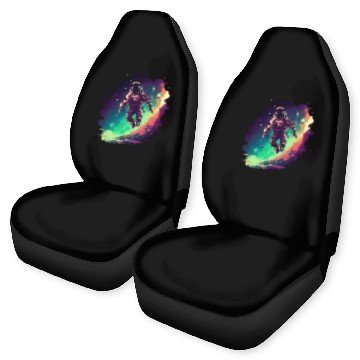 Discover astronaut floating in space Galactic spaceman Idea Creative Baseball Tees Car Seat Covers