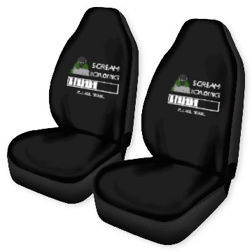 Discover Scream Loading Conure Please Wait Funny Parrot Quote Car Seat Covers
