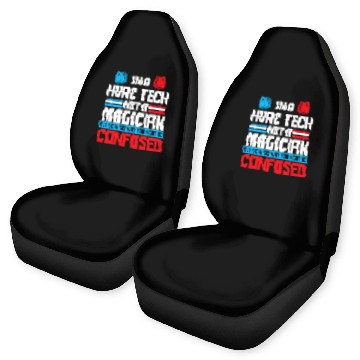 Discover HVAC Tech Not A Magician HVAC Technician AC Repairman Car Seat Covers