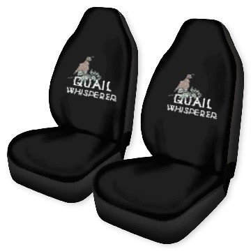 Discover Quail Whisperer Love Quails Bird Lover Gift Zip Car Seat Covers