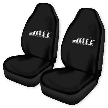 Discover Funny Cricket Evolution Baseball Tees Car Seat Covers