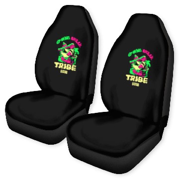 Discover Spring Break Florida 2Drinking Parrot Margarita 2 Baseball Tees Car Seat Covers