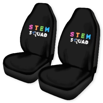 Discover STEM Squad Science Technology Engineering Math Steminist Baseball Tees Car Seat Covers