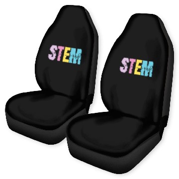 Discover Stem Squad Science Technology Engineering Math 2Steminist Car Seat Covers