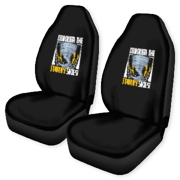 Discover Meteorologist Storm Chasing Storm Hunter Tornado Chaser Baseball Tees Car Seat Covers