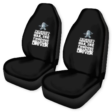 Discover Two Robots Run Into A Bar Robot Baseball Tees Car Seat Covers