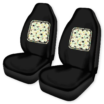 Discover Tropical toucan bird pattern Car Seat Covers