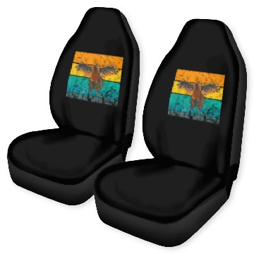 Discover Pheasant Hunting Retro vintages Pheasant Hunting Bird Lover Car Seat Covers