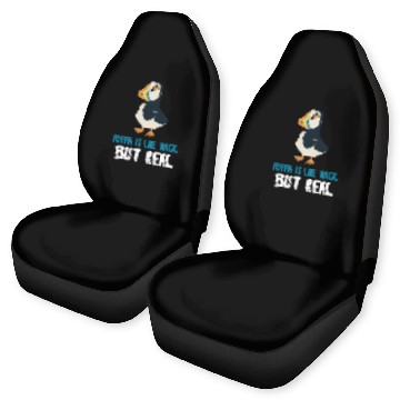 Discover Puffin Is Like Magic Puffin Bird Lover Seabird Lover Puffin Baseball Tees Car Seat Covers