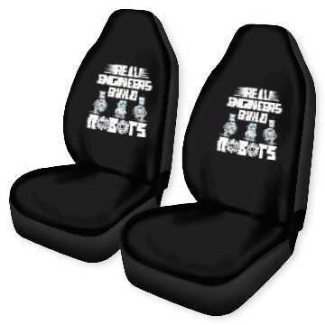 Discover Robot Builder Coding Robot Collector Robotics Engineer Car Seat Covers