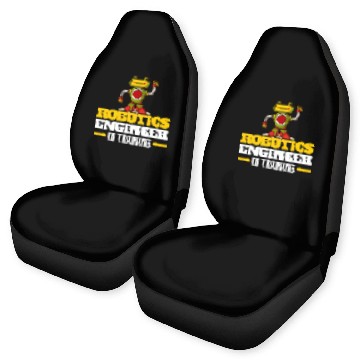 Discover Robotics Engineer In Training Robot Robotics Baseball Tees Car Seat Covers