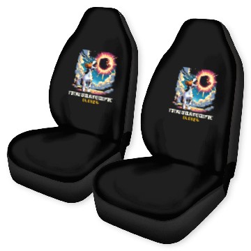 Discover Jack Russell Terrier Dog Howling At Solar Eclipse Baseball Tees Car Seat Covers