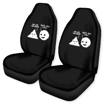 Discover You Are Pointless Math Geometry Math Teacher Student Car Seat Covers