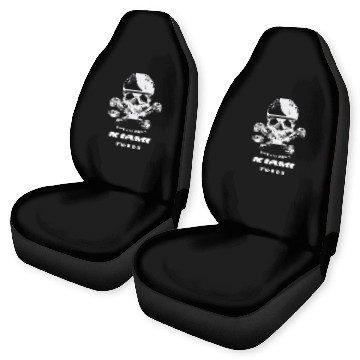 Discover Retro Cool Miami Florida Mechanic Skull and Bolts Novelty Car Seat Covers