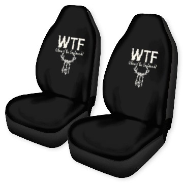 Discover WTF Wheres The Frybread Native American Indian Pride Funny Car Seat Covers