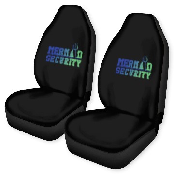 Discover Swimming Swimmer Swim Mermaid Security Dad Coach Zip Car Seat Covers