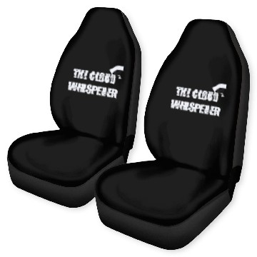 Discover The Cloud Whisperer Funny Parachuting Skydiving Car Seat Covers