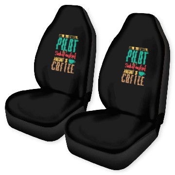 Discover Behind Every Successful Pilot Flight Baseball Tees Car Seat Covers