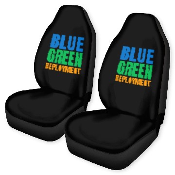 Discover Blue Green Deployment DevOps Engineer Developer Programmer Zip Car Seat Covers
