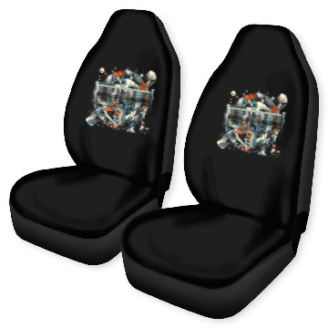 Discover Abstract Pickleball Net Baseball Tees Car Seat Covers