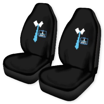 Discover Remote Worker Work From homes Gift Zip Car Seat Covers