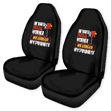 Discover Retired Postal Worker Postman 1 Baseball Tees Car Seat Covers