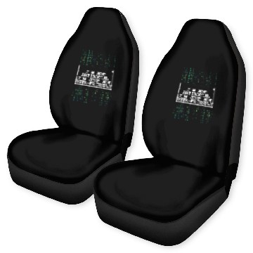 Discover Network Admin Administrator Sysadmin IT Programmer 4 Baseball Tees Car Seat Covers