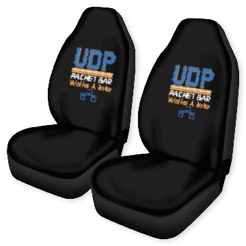 Discover Network Expert Design for Software Engineers Programmer 2 Car Seat Covers