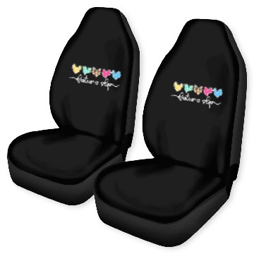 Discover Future SLP Student Speech Language Pathologist In Progress 1 Car Seat Covers