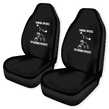 Discover Normal Physics FPV Drone Physics Funny Car Seat Covers