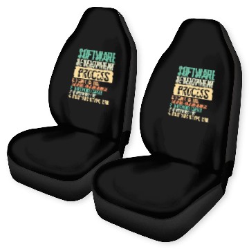 Discover Programmer I Software Development Process 0 Cant Fix 1 Cris Baseball Tees Car Seat Covers