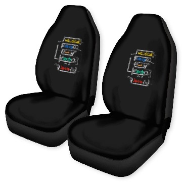Discover Programmer Dad Programmer Dad Gift Computer Code Dad Car Seat Covers
