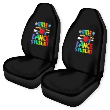 Discover Virtual Dance Student Back To School Baseball Tees Car Seat Covers