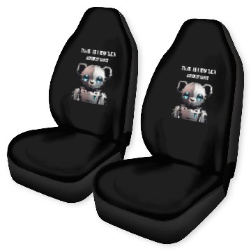 Discover Programmer For Coder Engineer Developer Robot Robotic Car Seat Covers