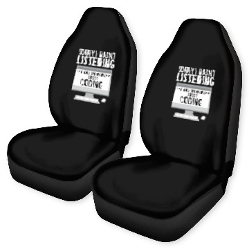 Discover Web Developer Programmer Code Website Development 10 Baseball Tees Car Seat Covers