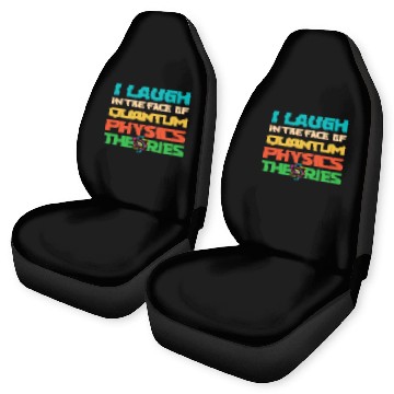 Discover Physicist Science Scientist Quantum Physics 9 Car Seat Covers