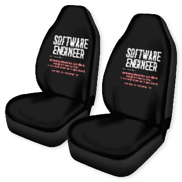 Discover Software Engineer Definition Computer Programmer Developer Zip Car Seat Covers
