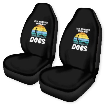 Discover Forest Forestry Worker Dogs Forester Baseball Tees Car Seat Covers