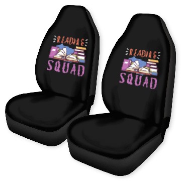 Discover Book Reader Reading Literature Bookworm 9 Baseball Tees Car Seat Covers