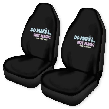 Discover Do Math Not Magic Funny Math Teacher Car Seat Covers