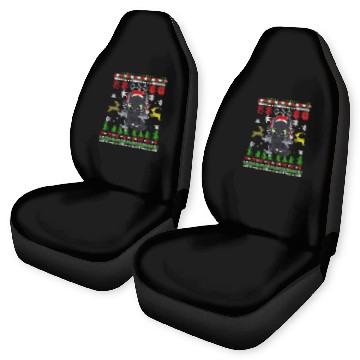 Discover Disney Toothless Christmas Sweater Car Seat Covers