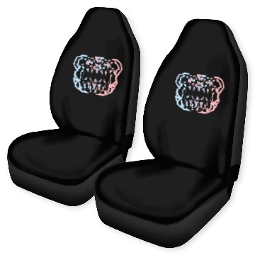 Discover Radiohead Distort Head Baseball Tees Car Seat Covers