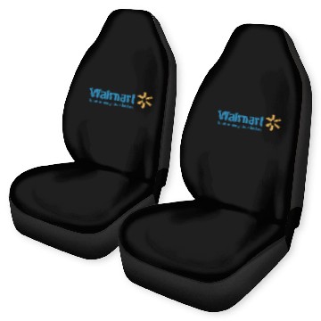 Discover Walmart Logo Car Seat Covers