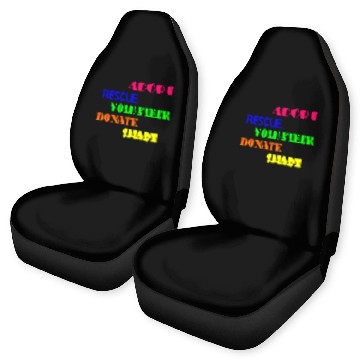 Discover Just Do Something Car Seat Covers