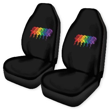 Discover Multi-colored Mics Car Seat Covers