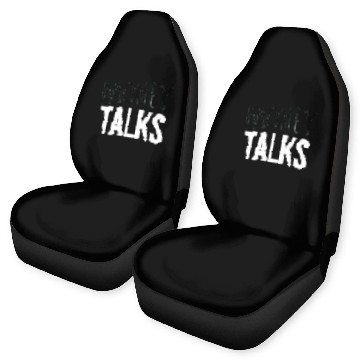 Discover Money Talks Car Seat Covers